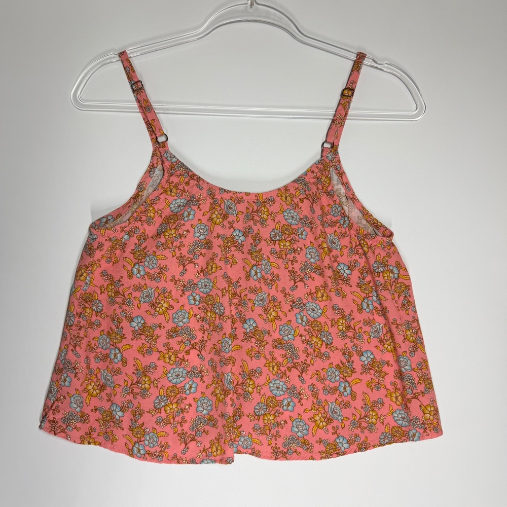 Arnhem Floral Boho Crop Cami Top Pink US 6 (10 - AU/UK) - Picture 5 of 9